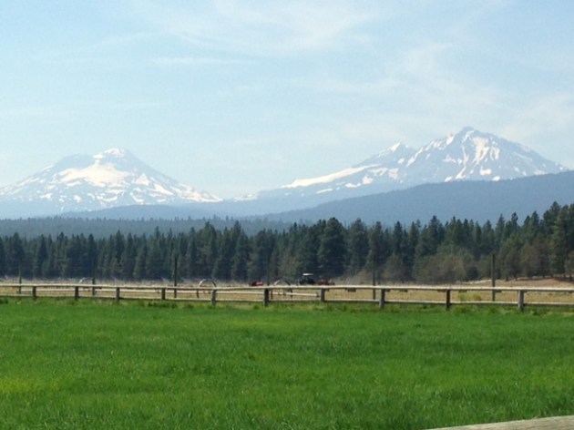 Three Sisters mountains