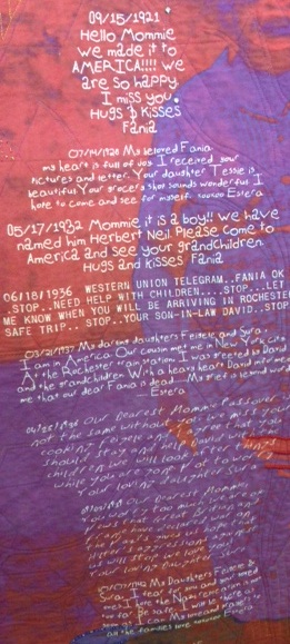 Excerpts from family letters