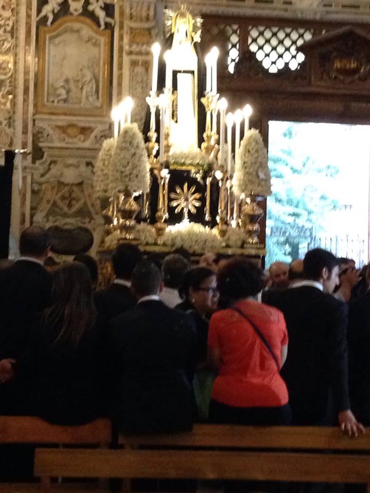 Procession in church