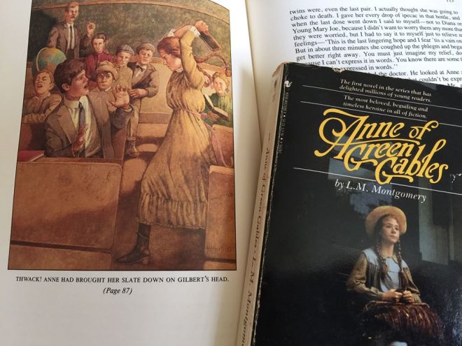 Anne of Green Gables cover, illustration
